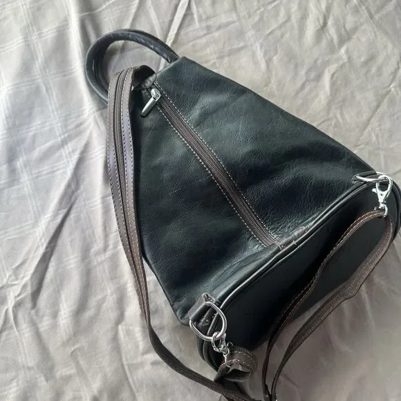 Italian Handmade Leather Bags For Women Elegant Leather Backpack Florence
